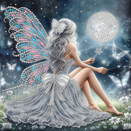 Набор для вышивания бисером и бусинами "Феечка 4"