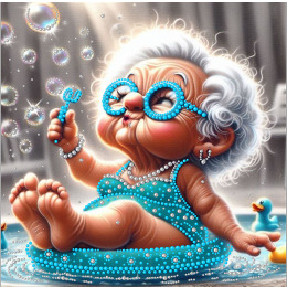 Набор для вышивания бисером и бусинами "Пузырики"