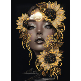 Набор для вышивания бисером и бусинами "Индия3"