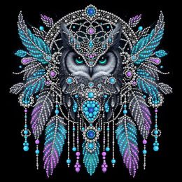 Набор для вышивания бусинами "Ловец снов"