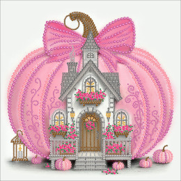 Рисунок на ткани для вышивания бисером "Тыковка 1"