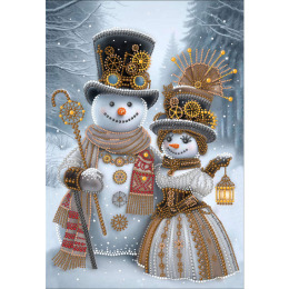 Набор для вышивания бусинами "Часовички"